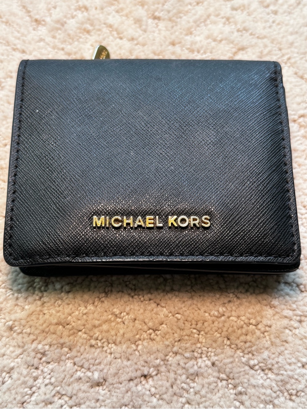 Michael Kors Jet Set Travel Saffiano Leather Card Holder